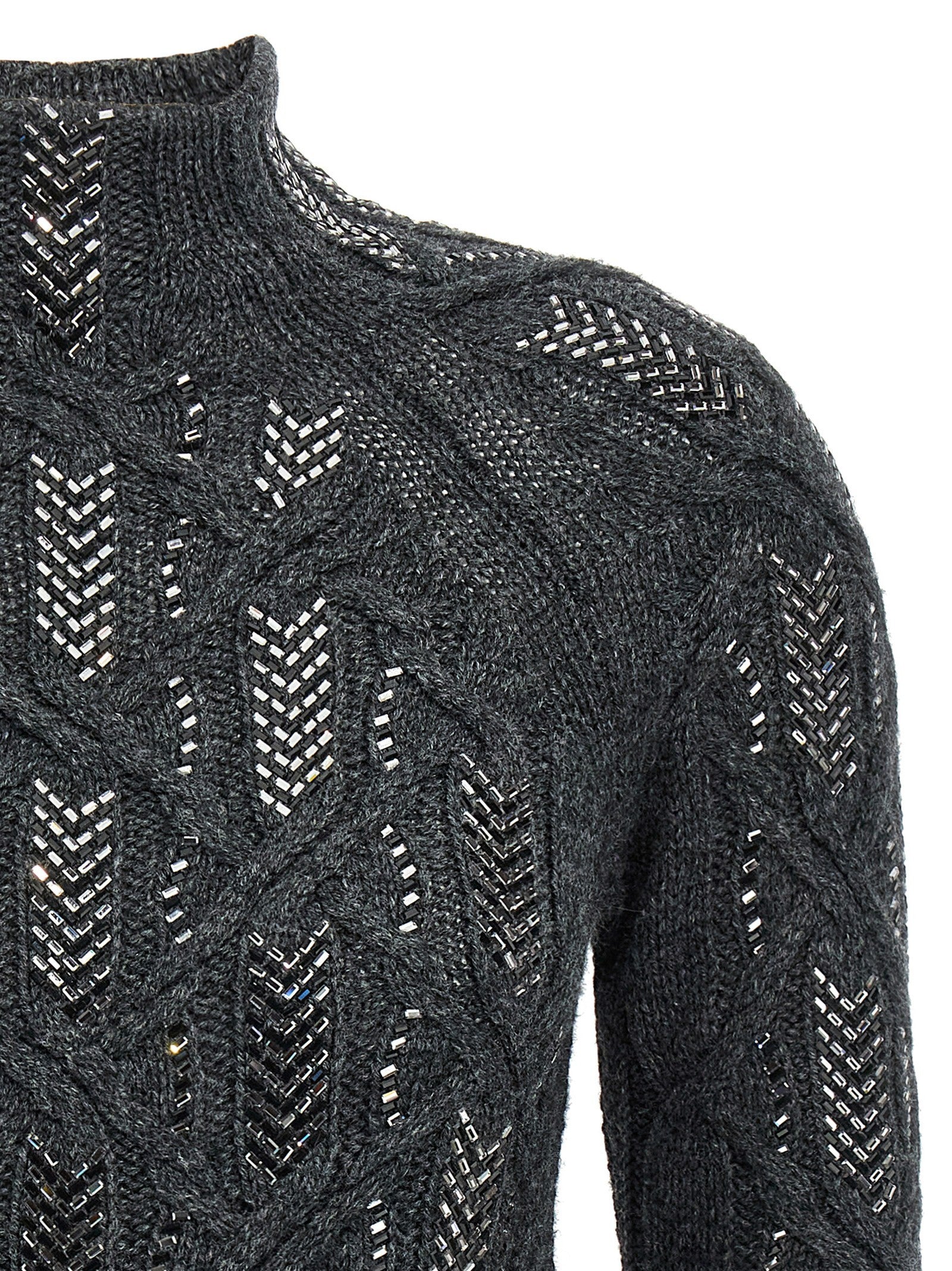 ERMANNO SCERVINO - nan - Grey - Sweater