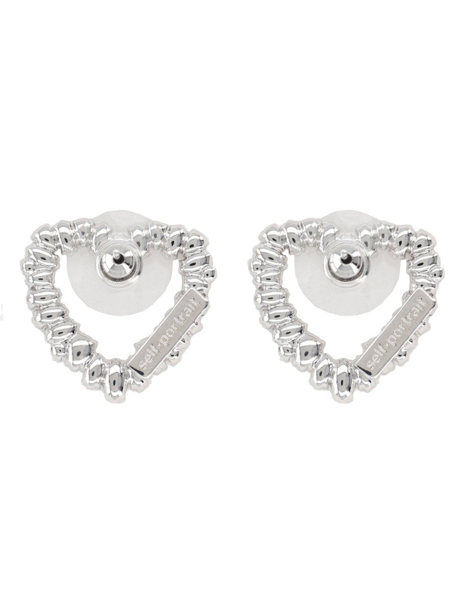 SELF-PORTRAIT - Woman - Silver - Earring