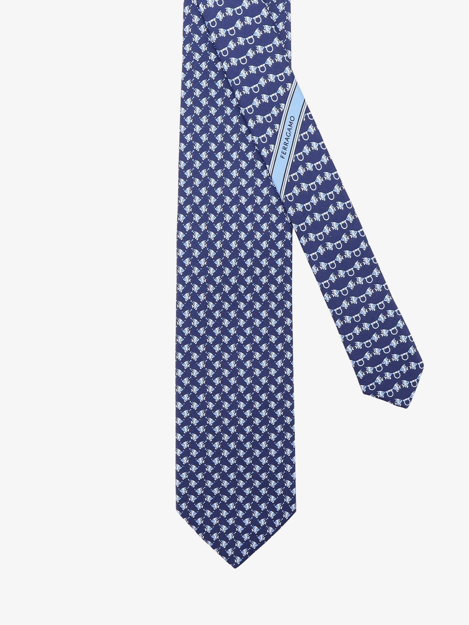 Ferragamo - Man - Blue - Tie