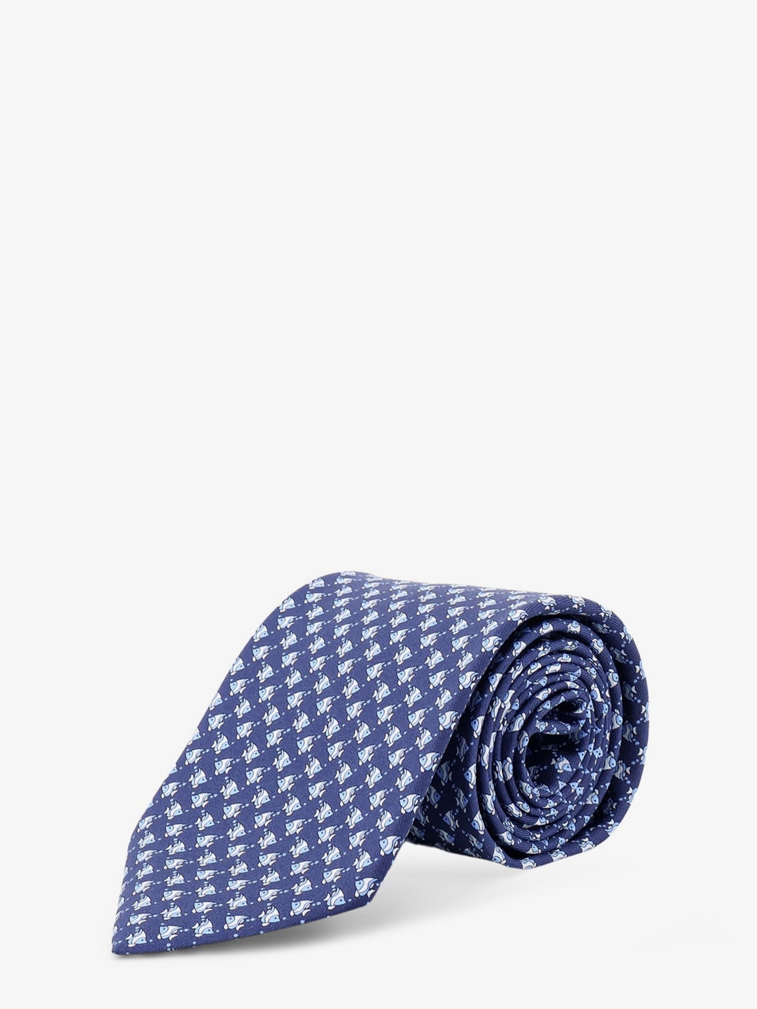 Ferragamo - Man - Blue - Tie