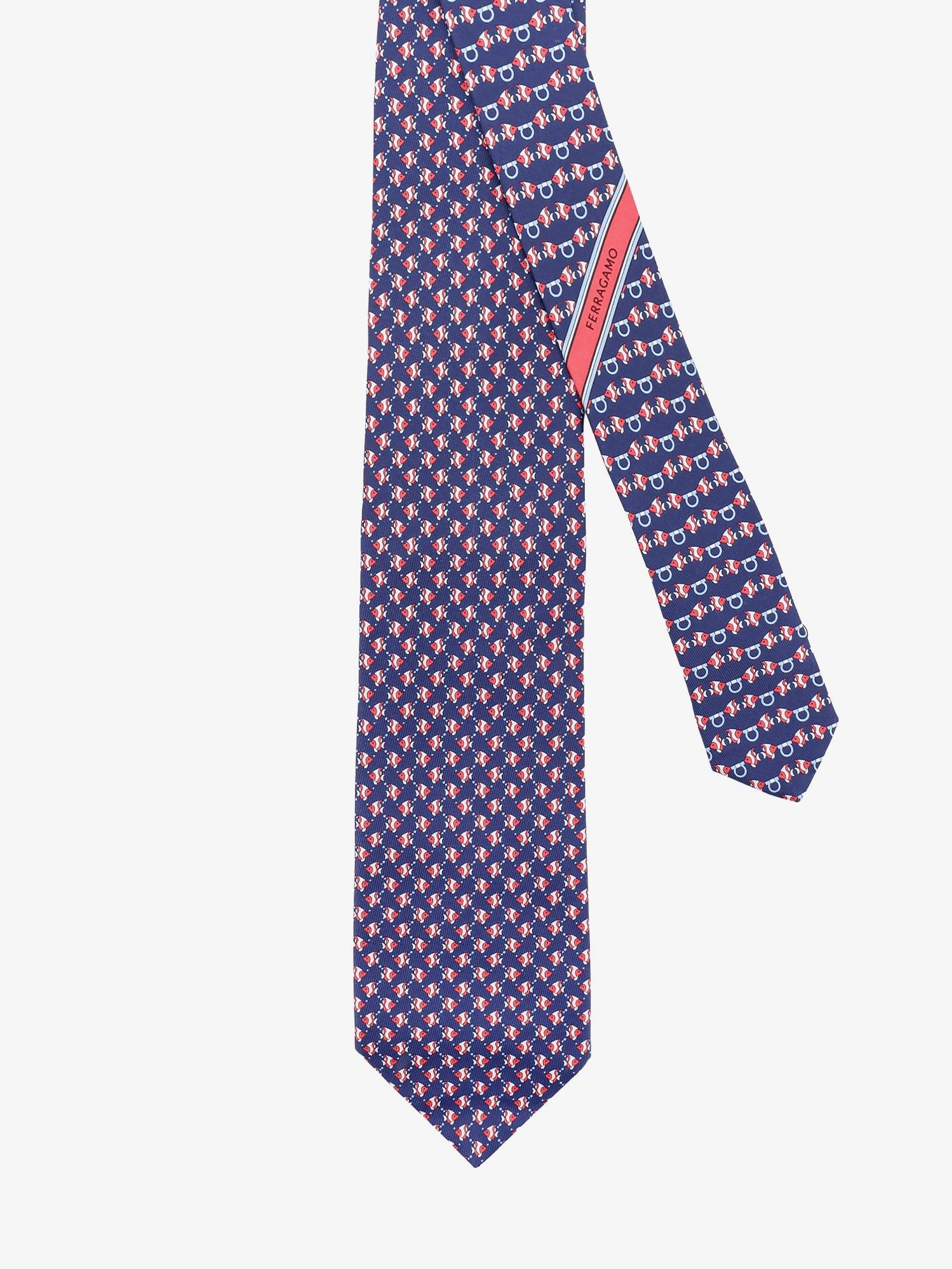 Ferragamo - Man - Blue - Tie