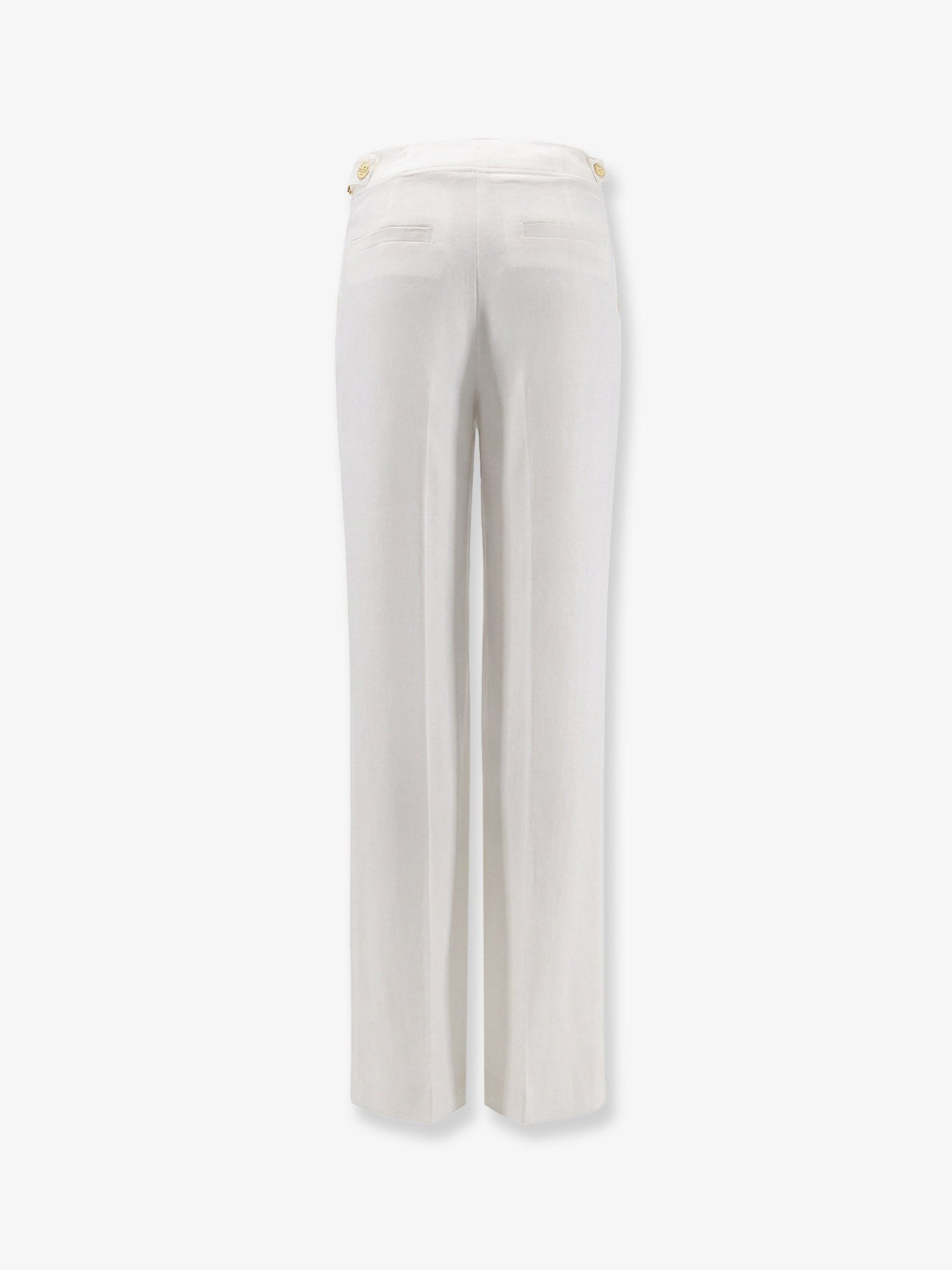 Elisabetta Franchi - Woman - White - Pants