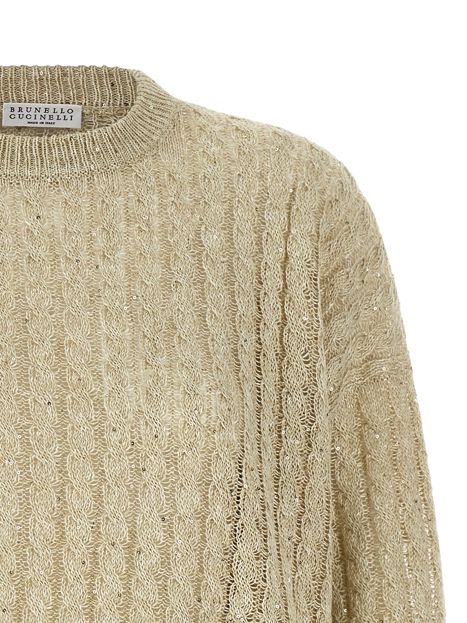 Brunello Cucinelli - nan - Beige - Sweater