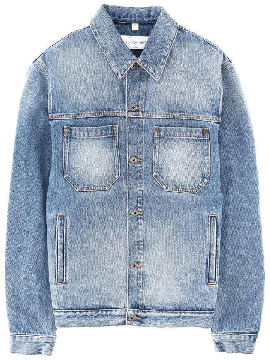 Off-white - Férfi - Kék - Kabát