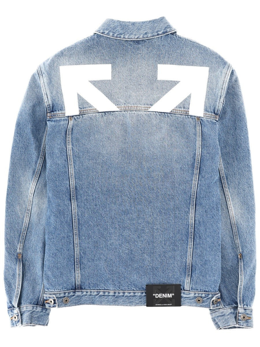 Off-white - Férfi - Kék - Kabát