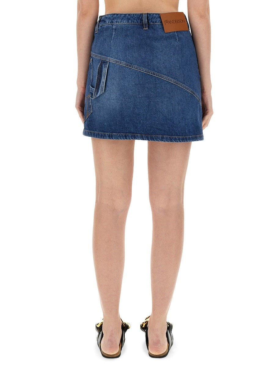 jw anderson - Woman - Blue - Skirt