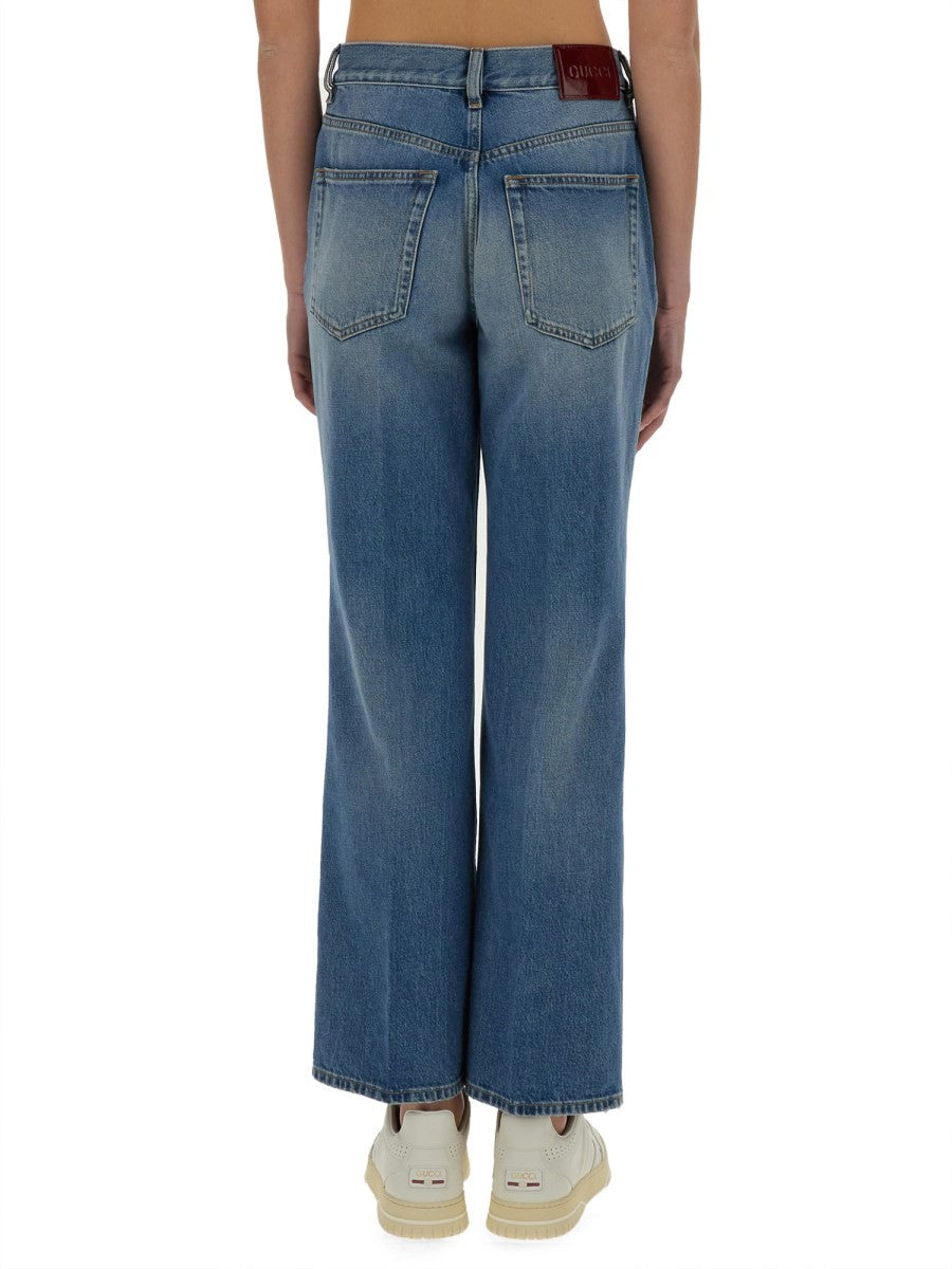 Gucci - Woman - Blue - Jeans