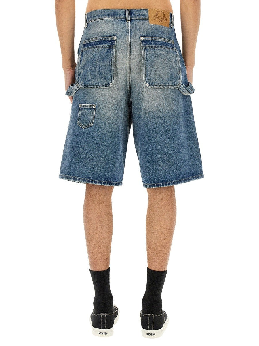 Moschino - Férfi - Kék - Rövidnadrág
