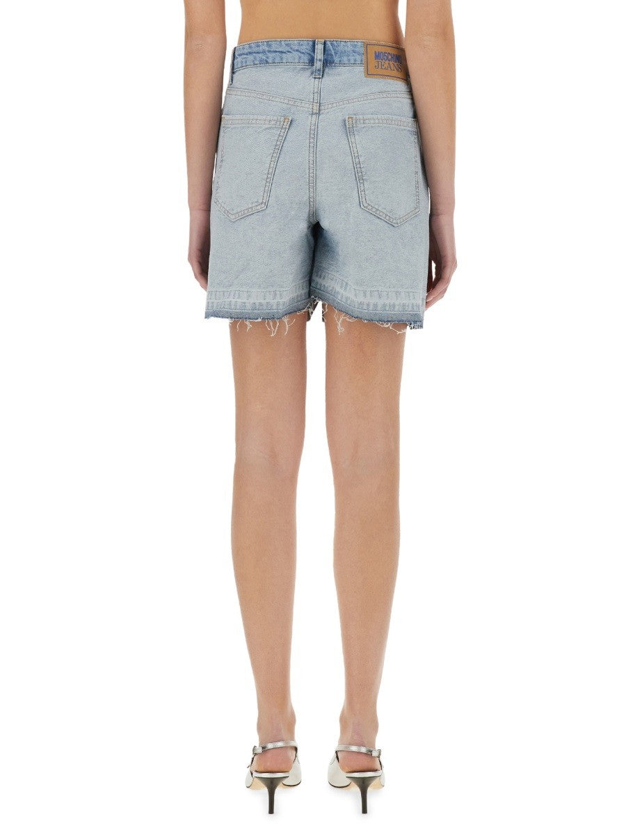 MOSCHINO JEANS - Woman - Blue - Shorts