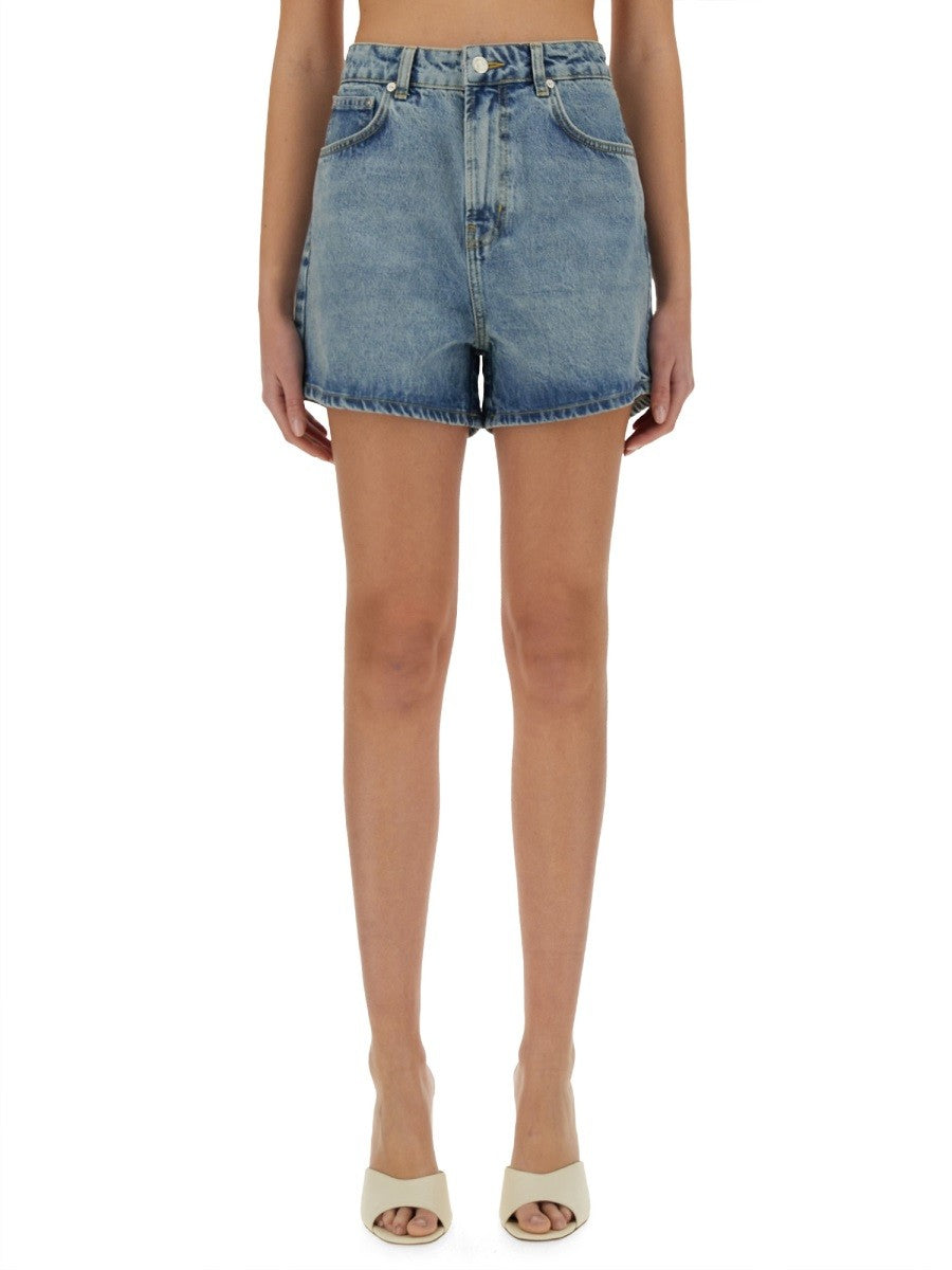 MOSCHINO JEANS - Woman - Blue - Shorts
