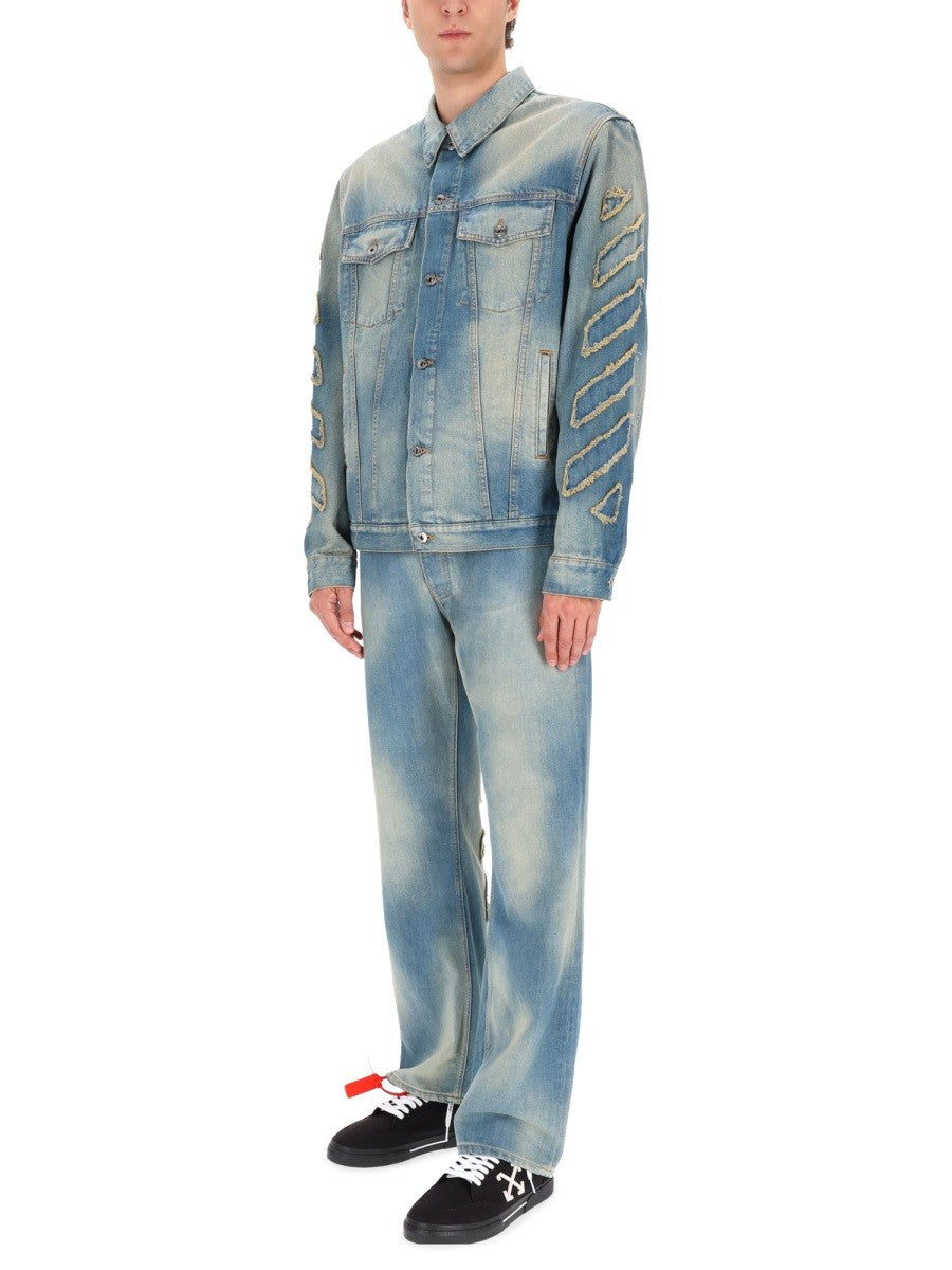 Off-white - Man - Blue - Shirt
