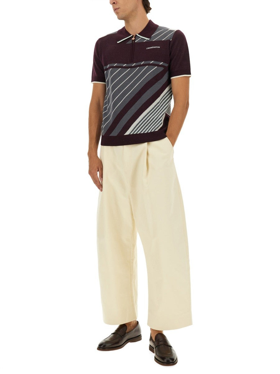 CASABLANCA - Férfi - Lila - Pólóing