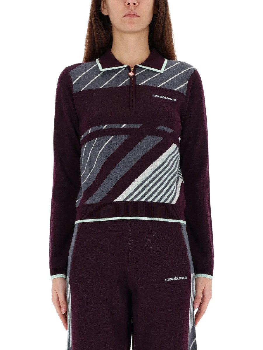 CASABLANCA - Női - Lila - PÓLÓING