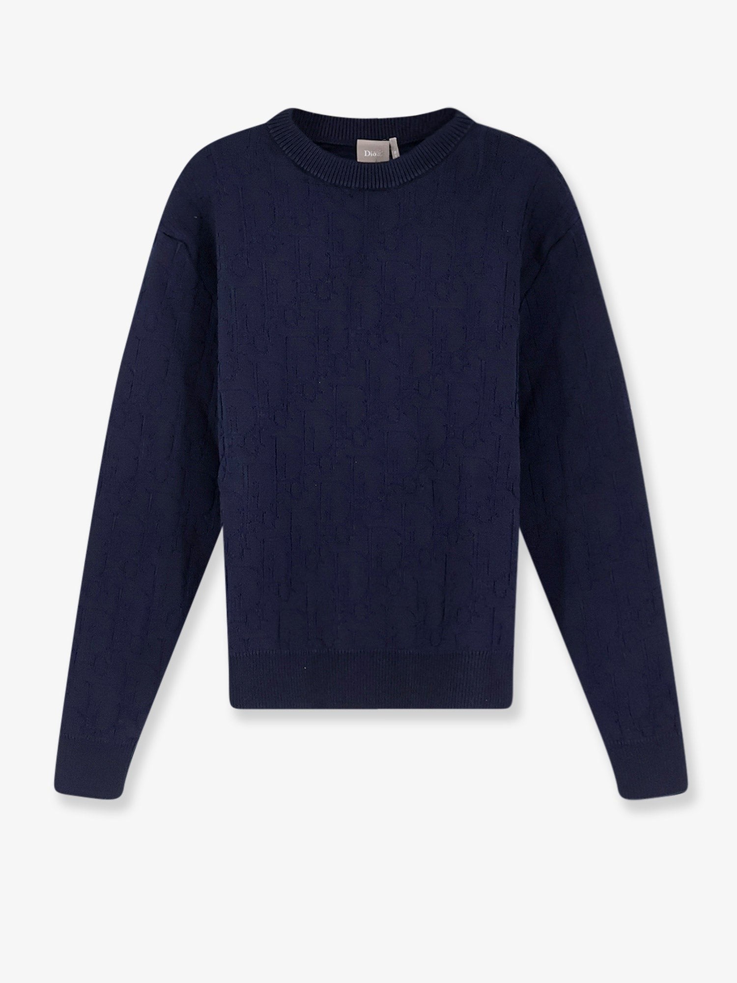 Dior - Man - Blue - Knit Sweater