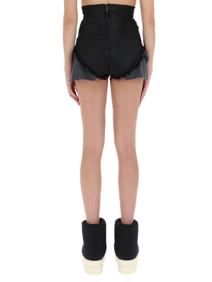 RICK OWENS DRKSHDW - Női - Fekete - RövidNadrág