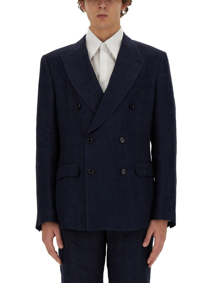 Dolce & Gabbana - Man - Blue - Blazer