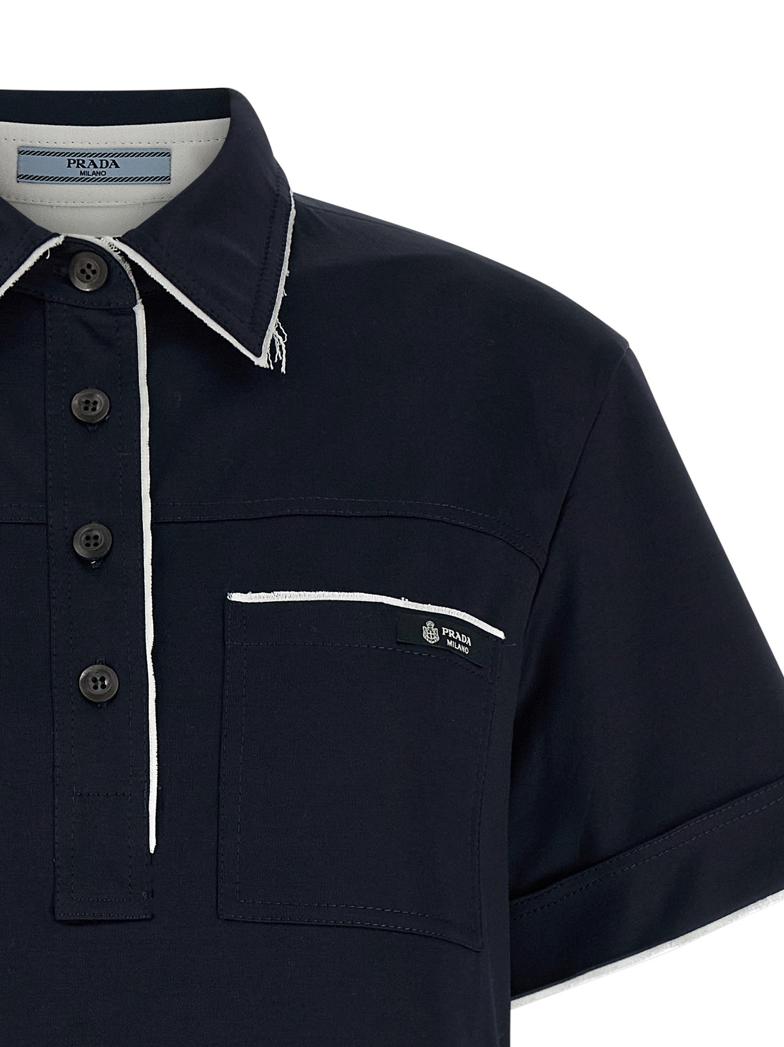 PRADA - nan - Blue - Polo Shirt