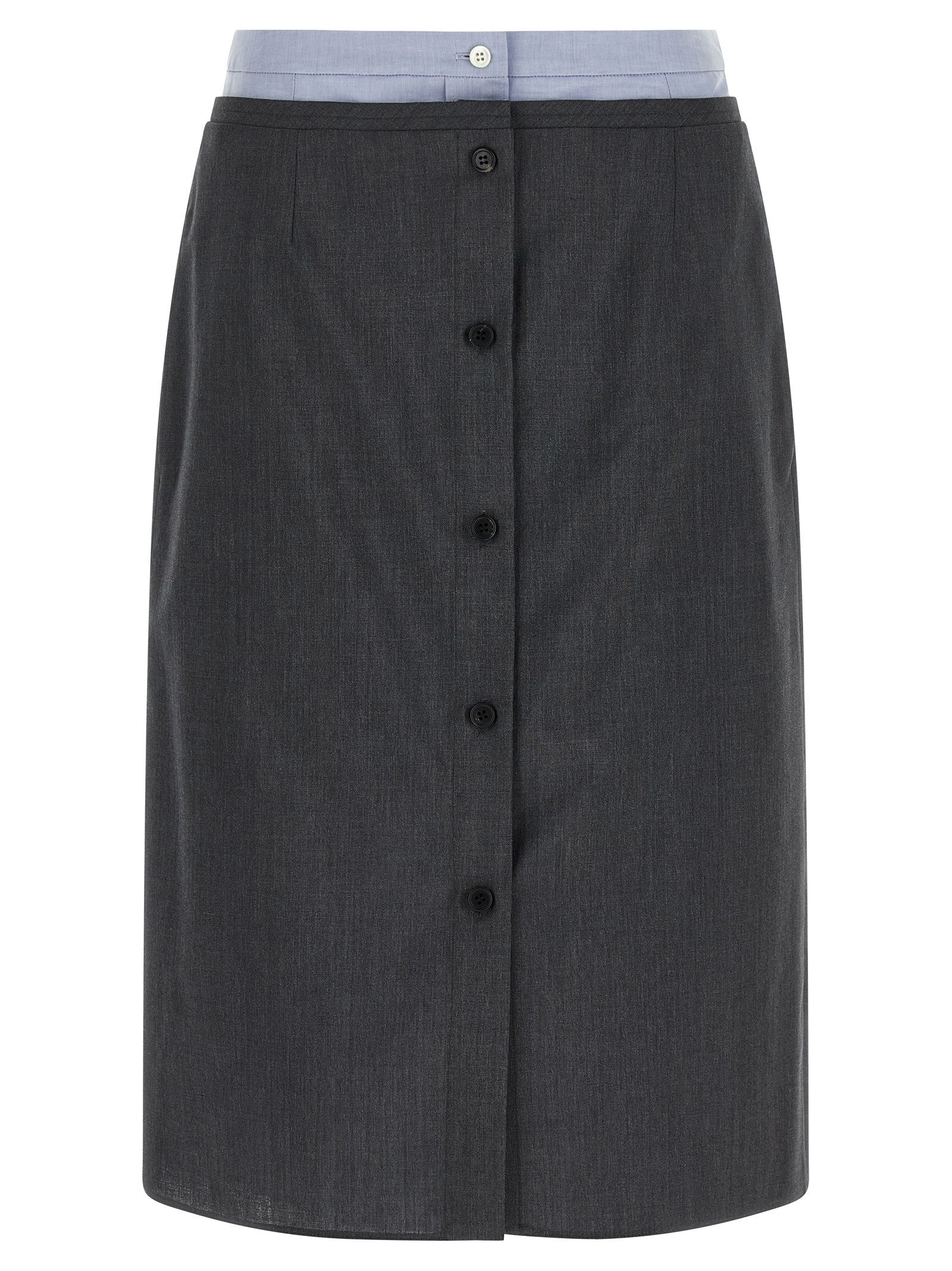 PRADA - nan - Grey - Skirt