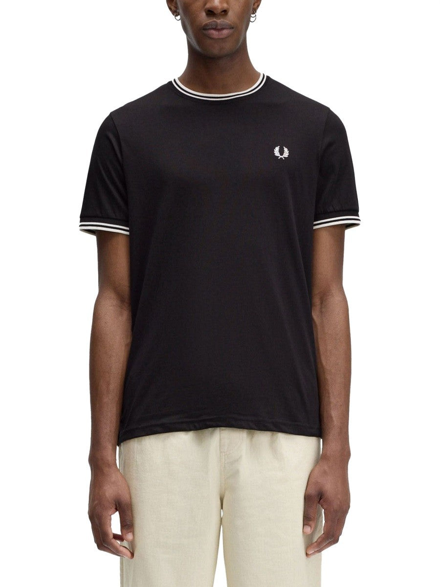 FRED PERRY - Man - White - T-shirt