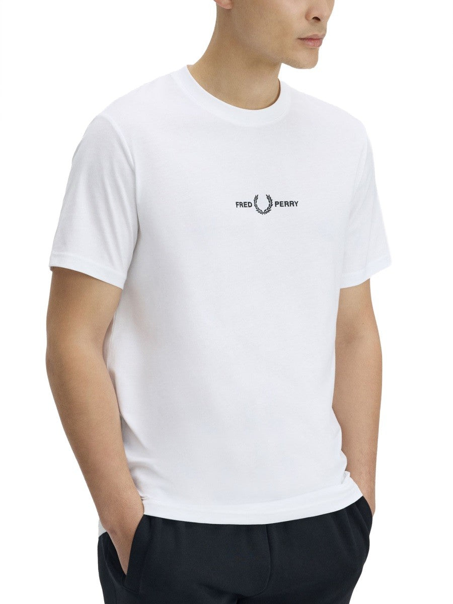 FRED PERRY - Man - White - T-shirt