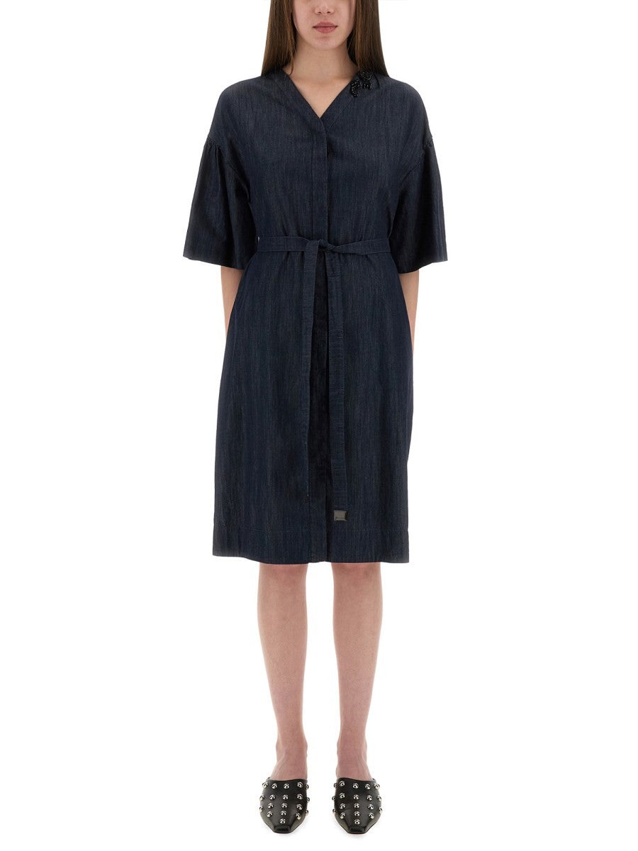 S MAX MARA - Női - Kék - Ruha