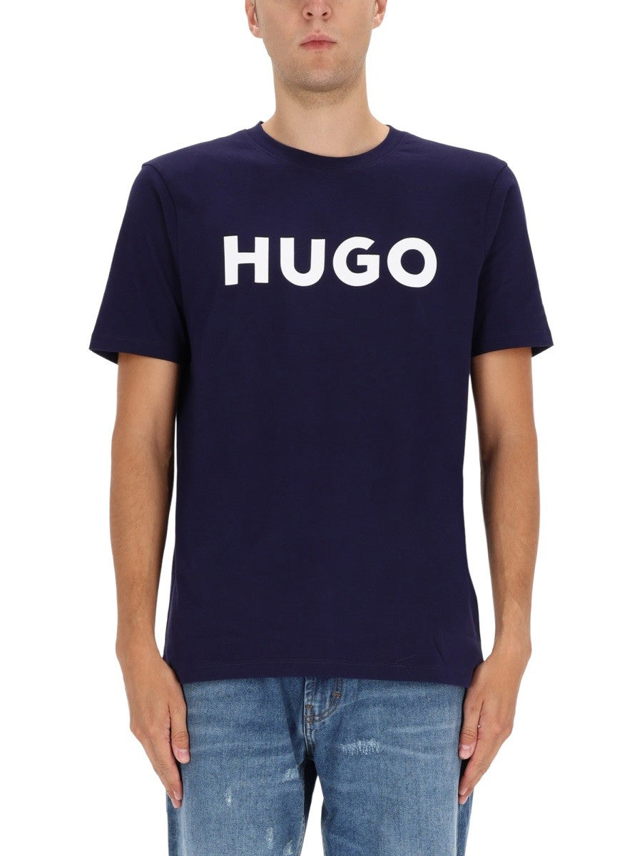 Hugo - Man - Blue - T-shirt