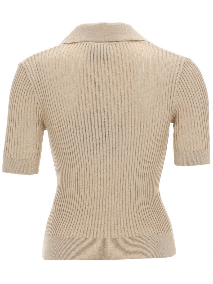 PATOU - Woman - Beige - Polo Shirt