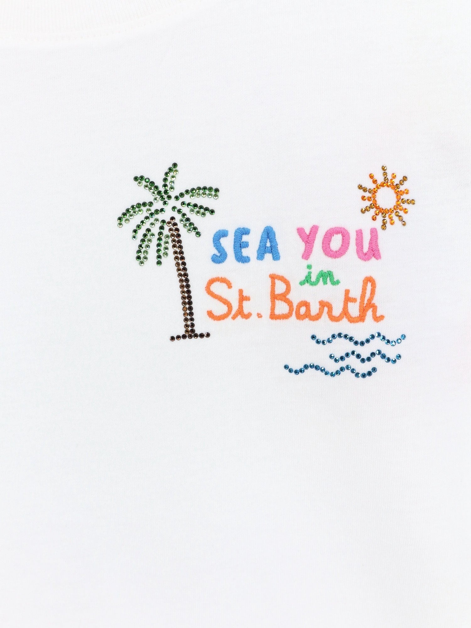 MC2 SAINT BARTH - Woman - White - T-shirt