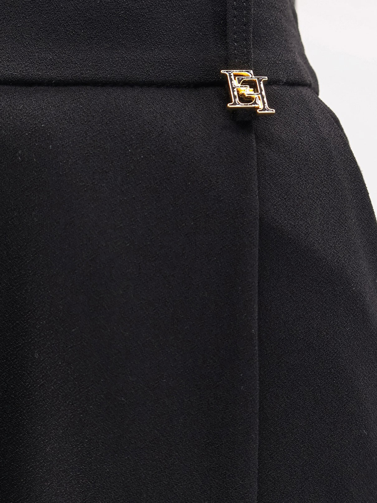 Elisabetta Franchi - Woman - Black - Pants