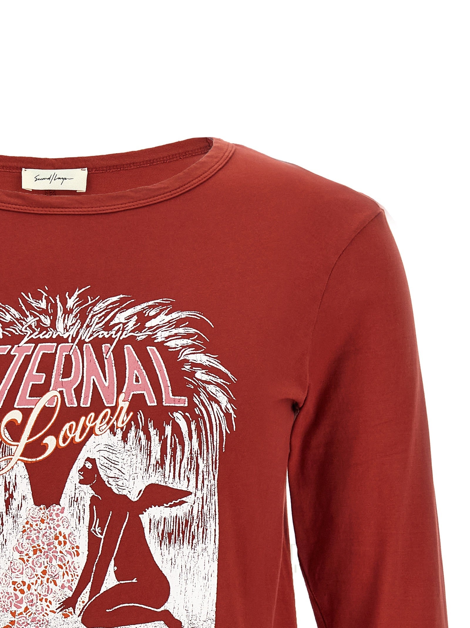 SECOND/LAYER - nan - Red - T-shirt