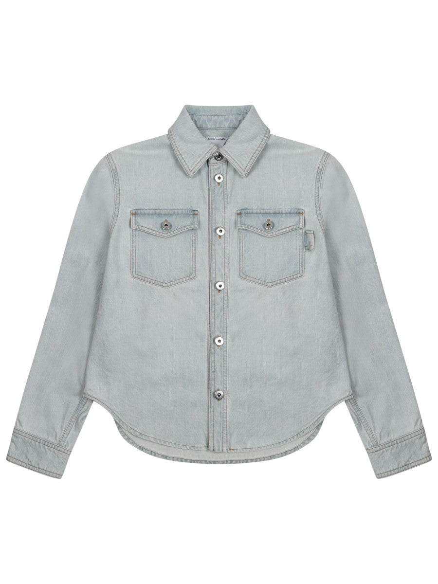 Bottega Veneta - Woman - Blue - Shirt