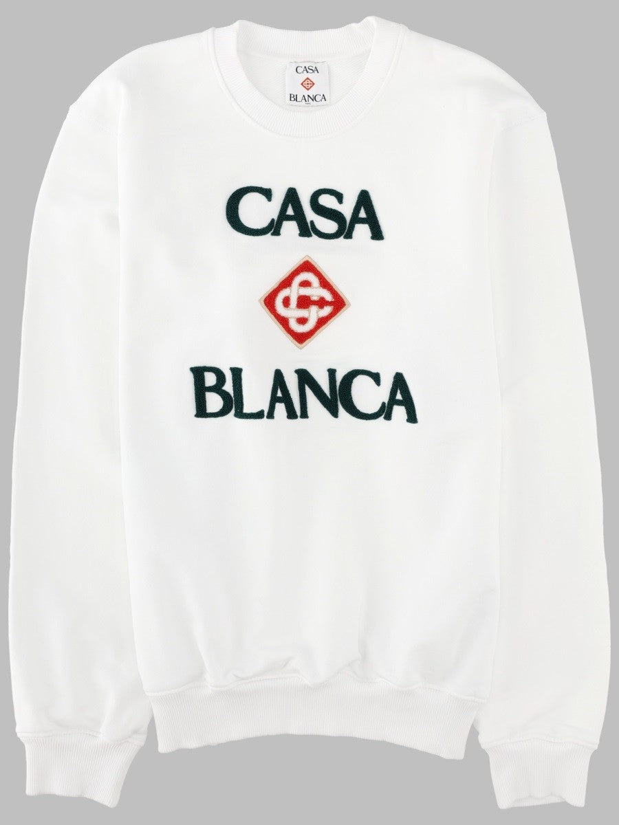 CASABLANCA - Man - White - Sweatshirt