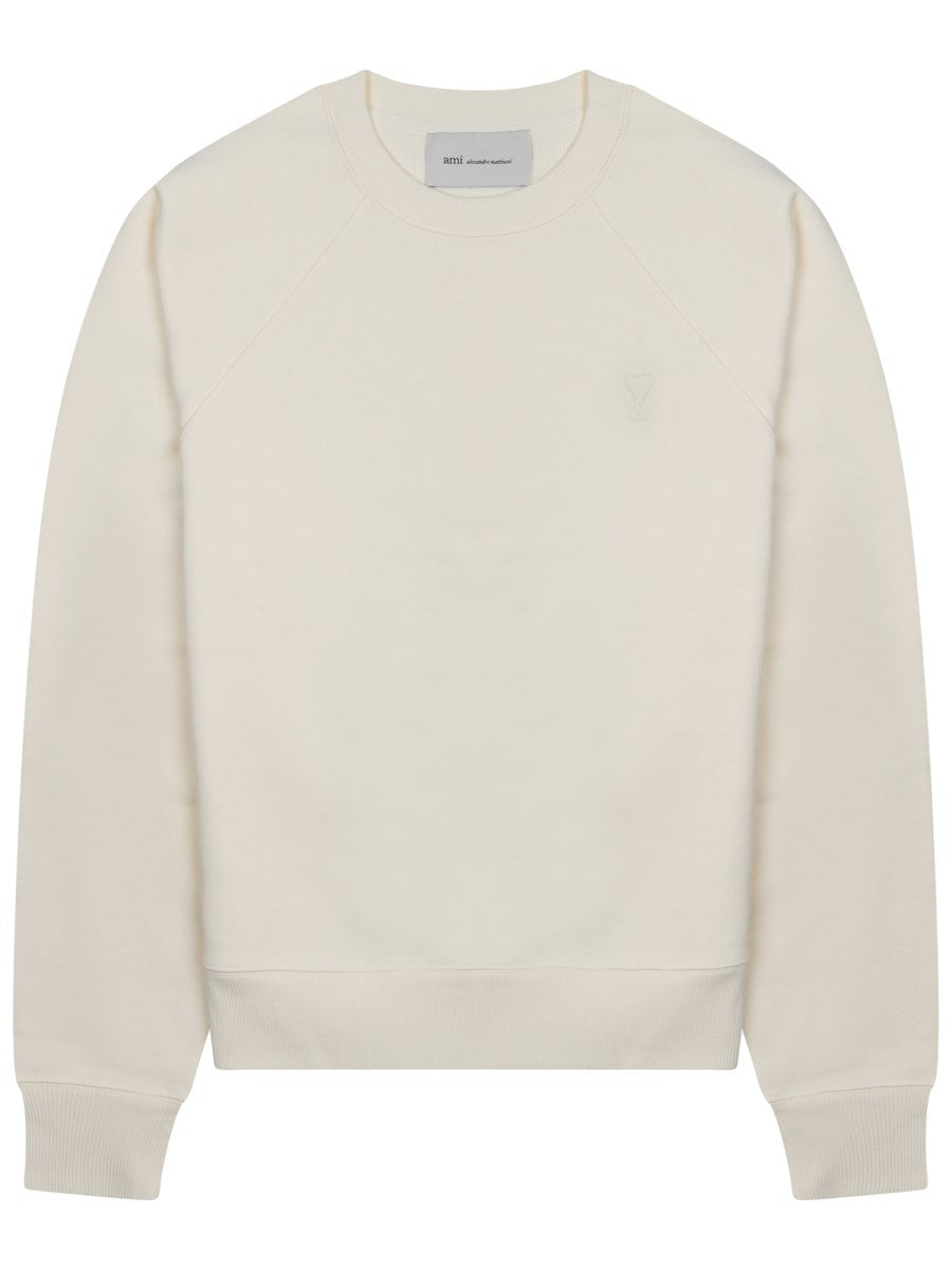AMI PARIS - Man - Beige - Sweatshirt