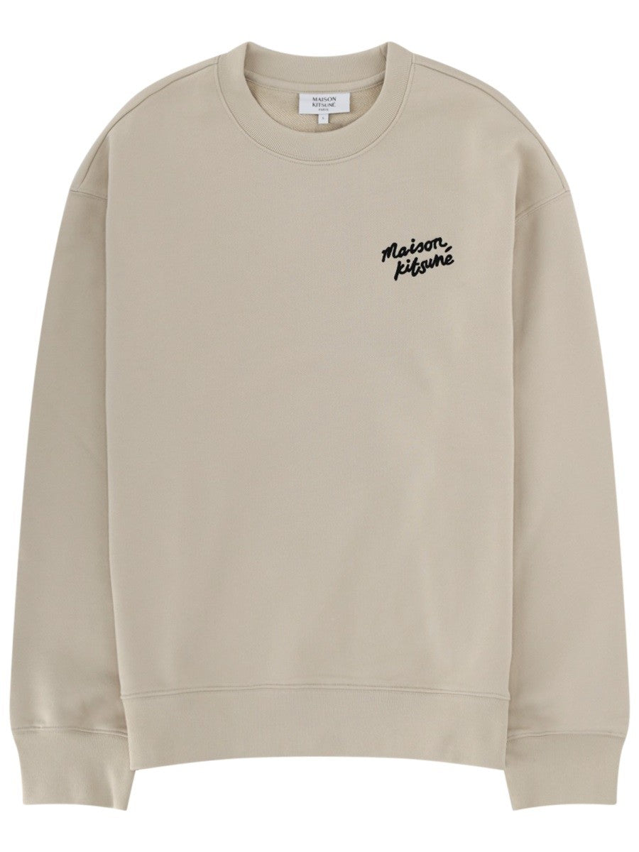 Maison Kitsune - Man - Beige - Sweatshirt