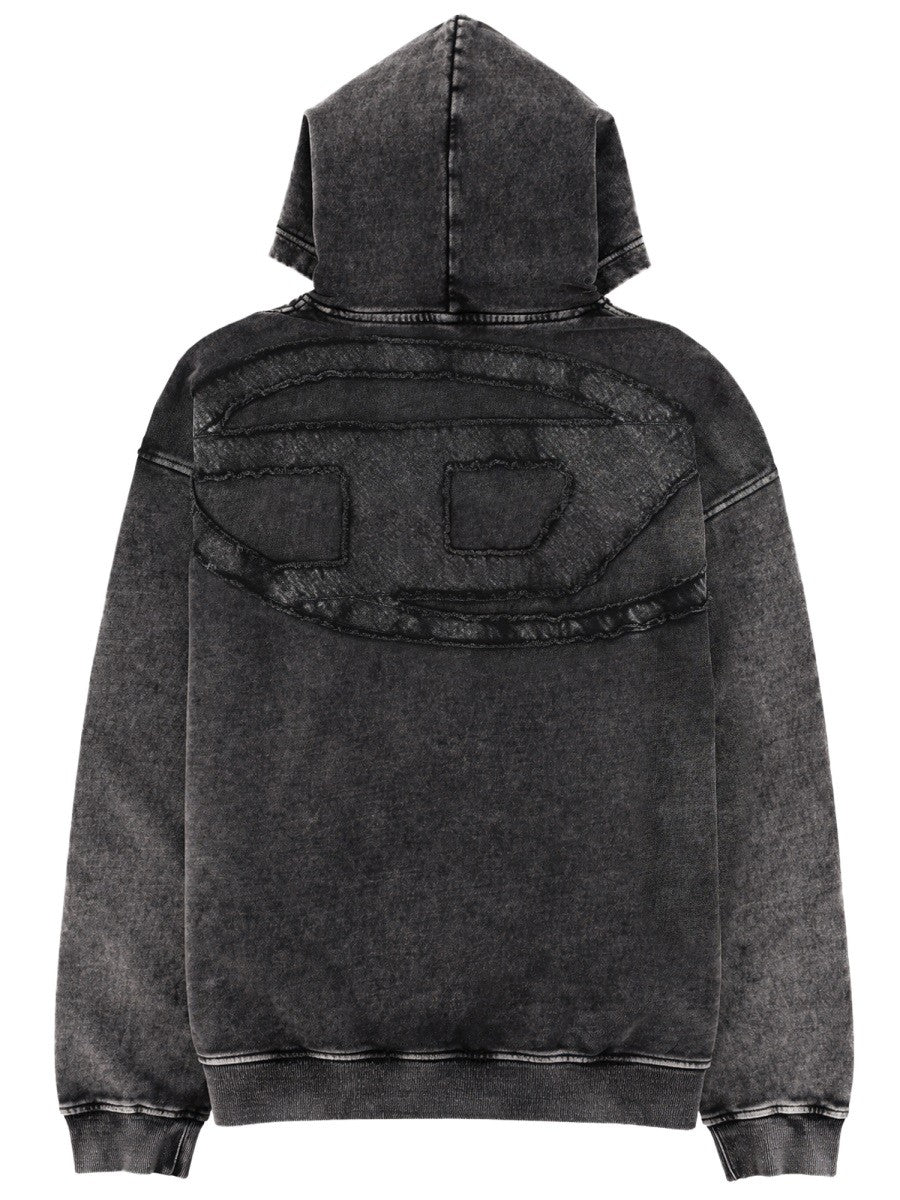 Diesel - Man - Black - Sweatshirt
