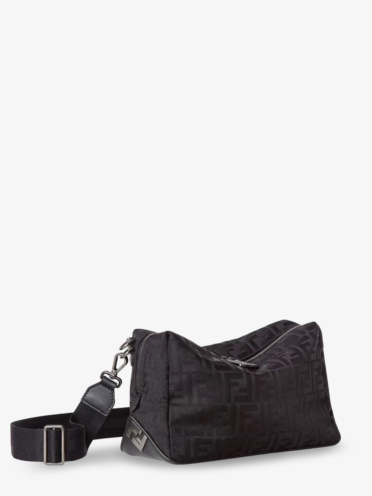 Fendi - Man - Nero+Rut.Ubl.Sat - Belt Bag