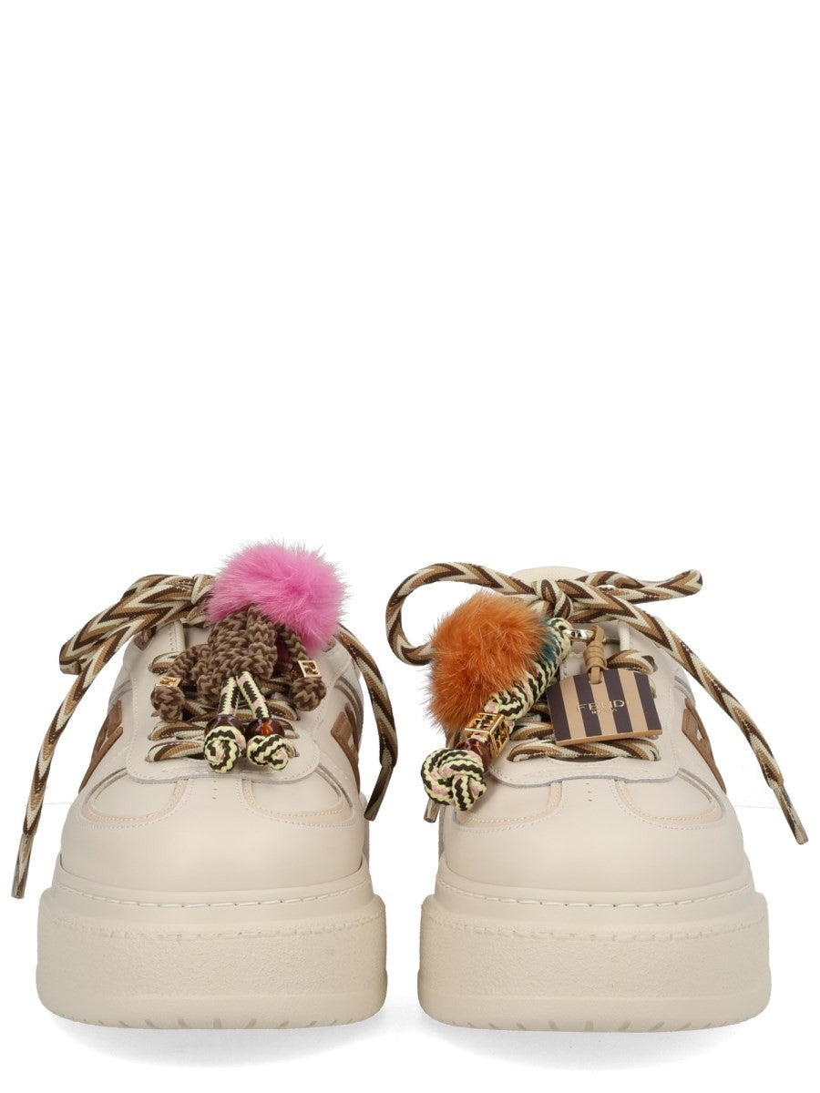 Fendi - Woman - Beige - Sneaker