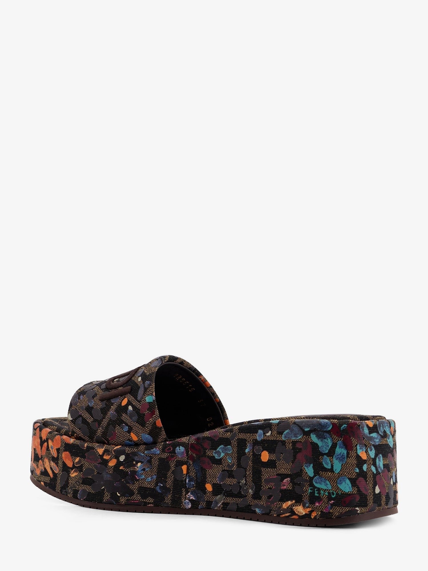 Fendi - Woman - Tab.Ner Mlc Rhum+Mor - Sandal