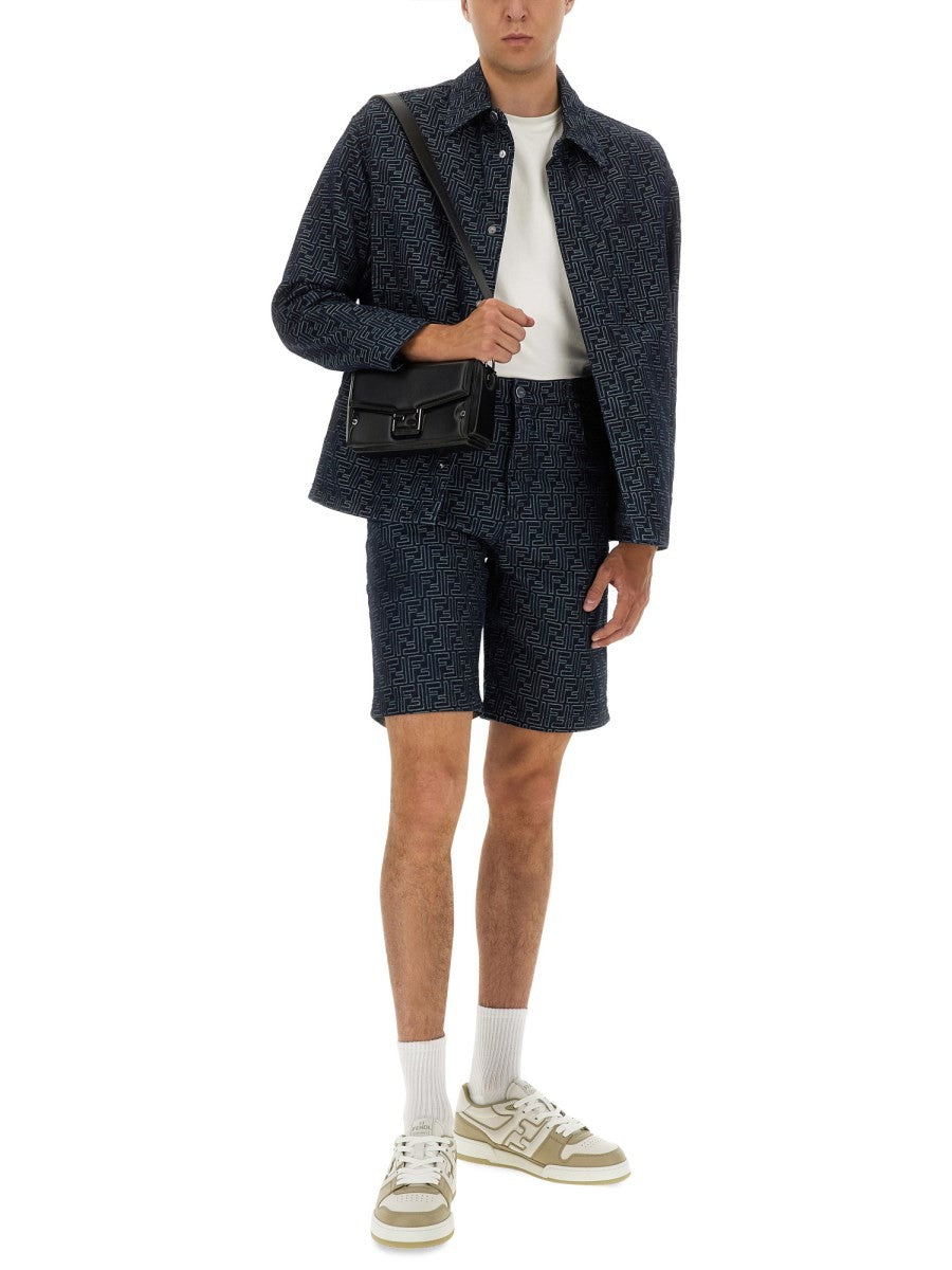 Fendi - Man - Blue - Shirt