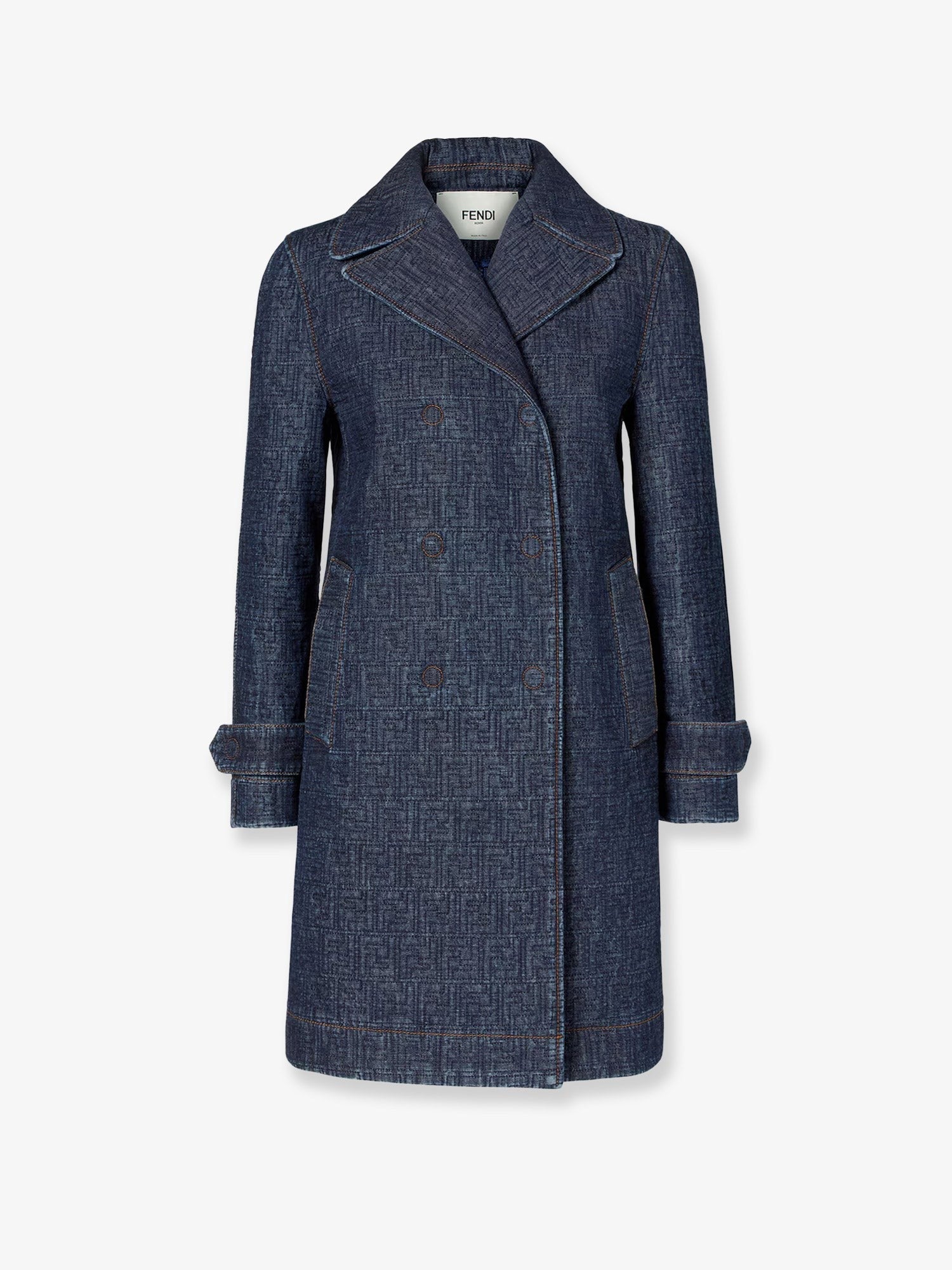 Fendi - Woman - Blue - Jacket