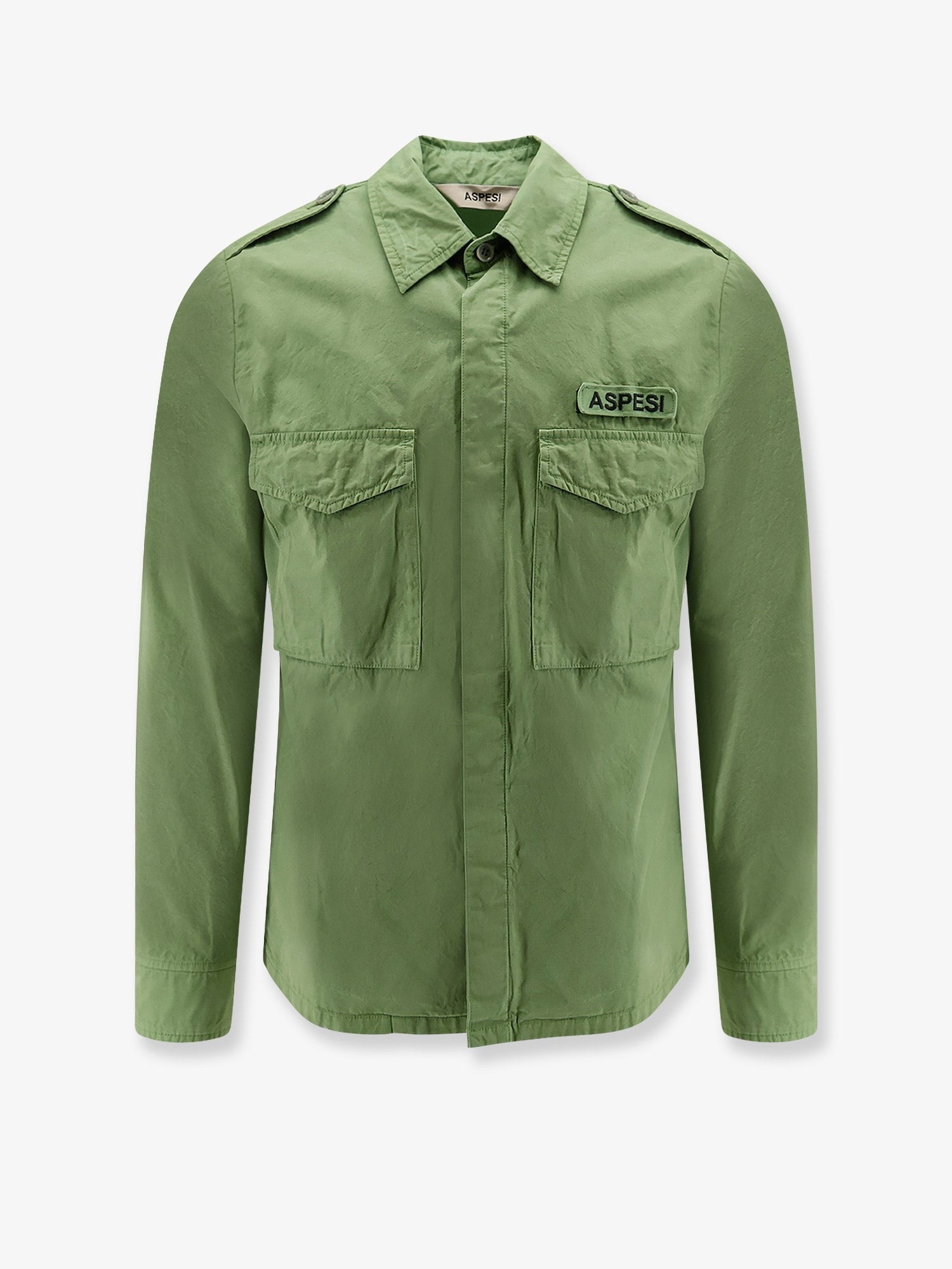 ASPESI - Man - Green - Shirt