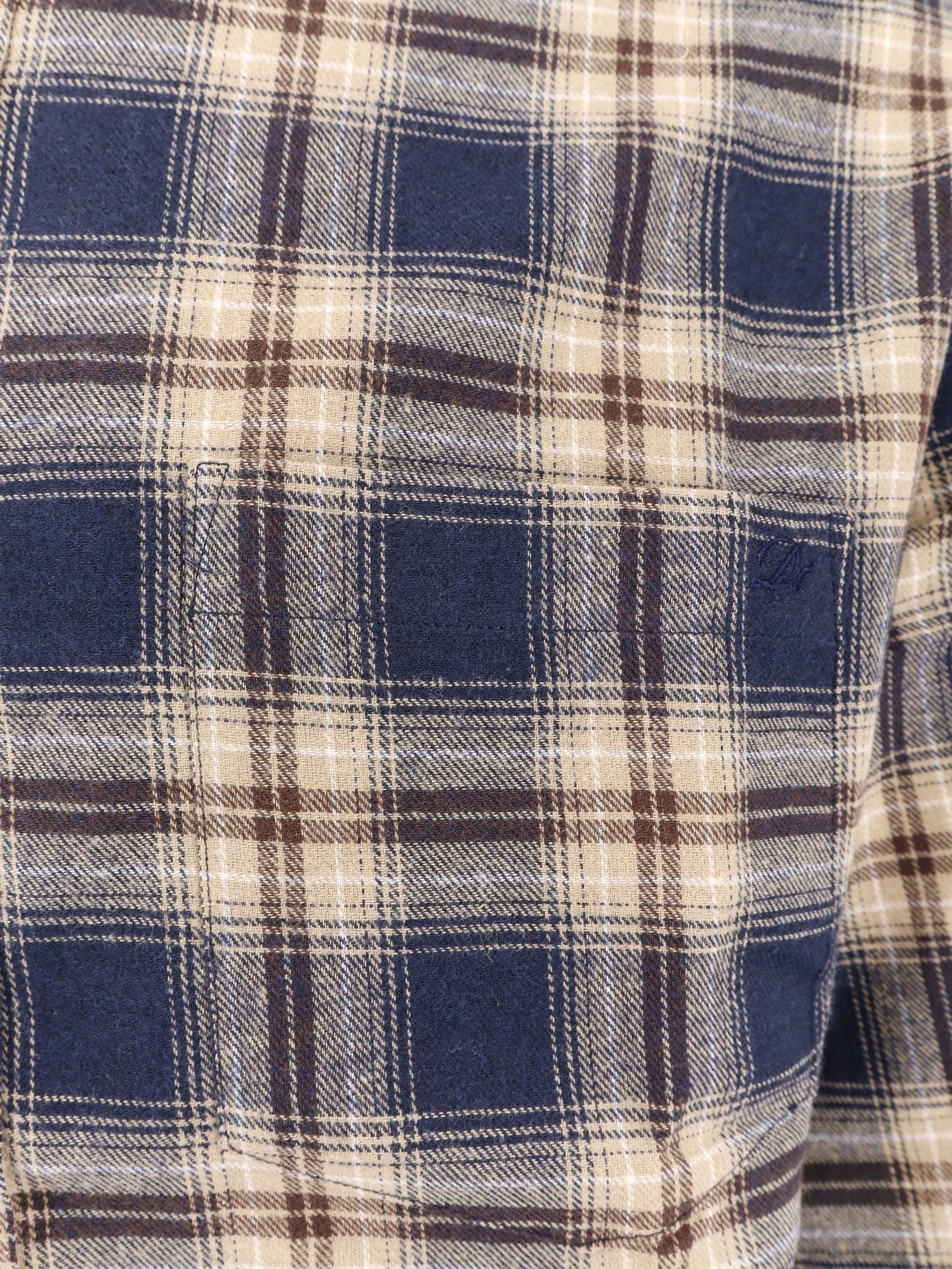 DUNST - Unisex - Blue/Beige - Shirt