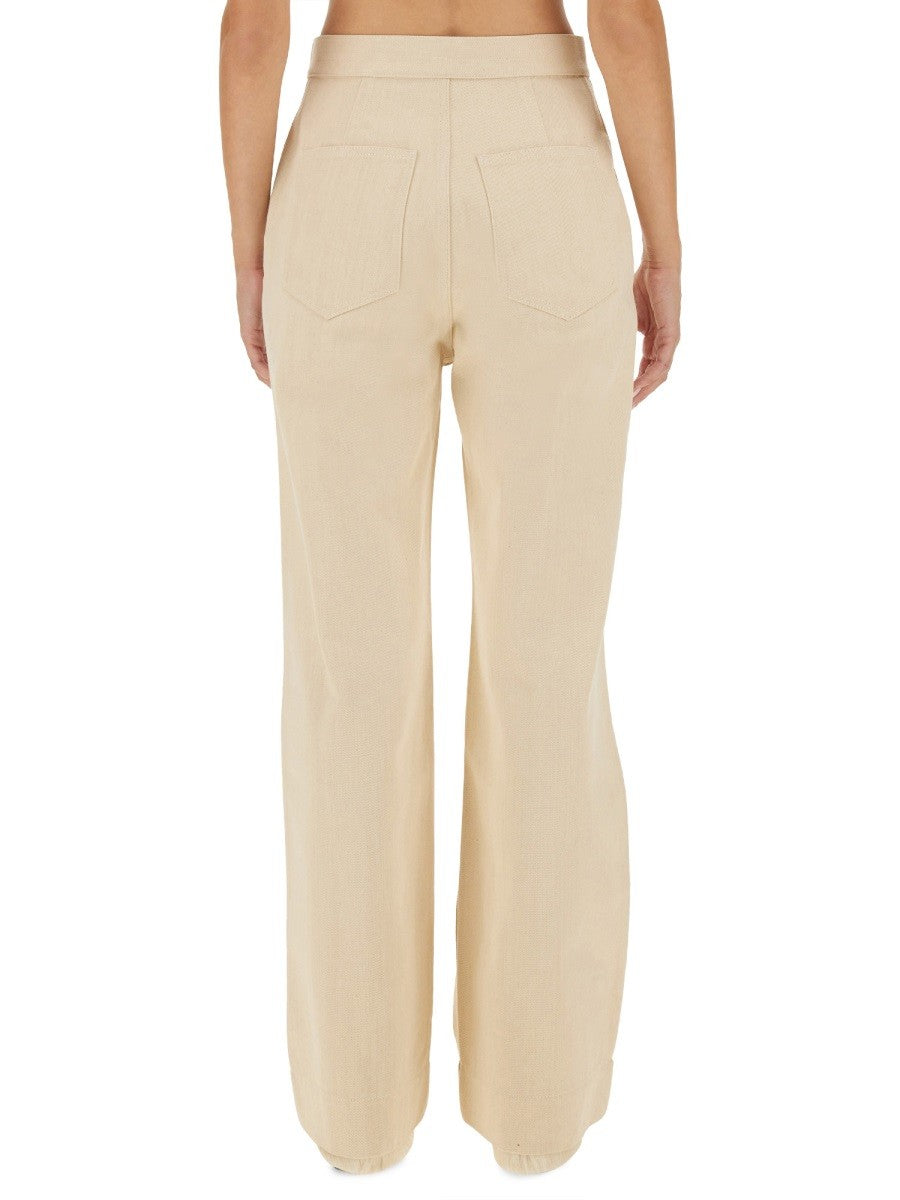 JIL SANDER - Női - Beige - Nadrág