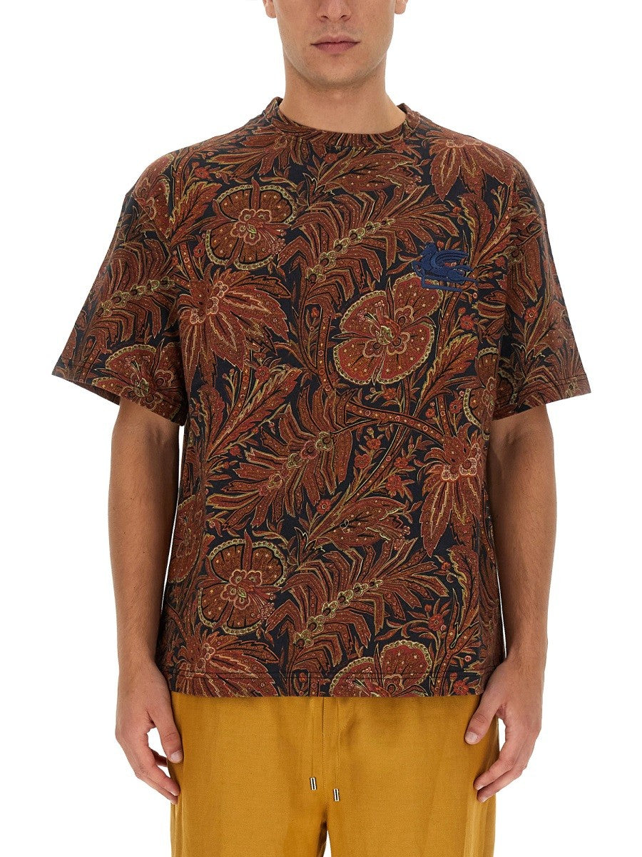Etro - Man - Blue - T-shirt