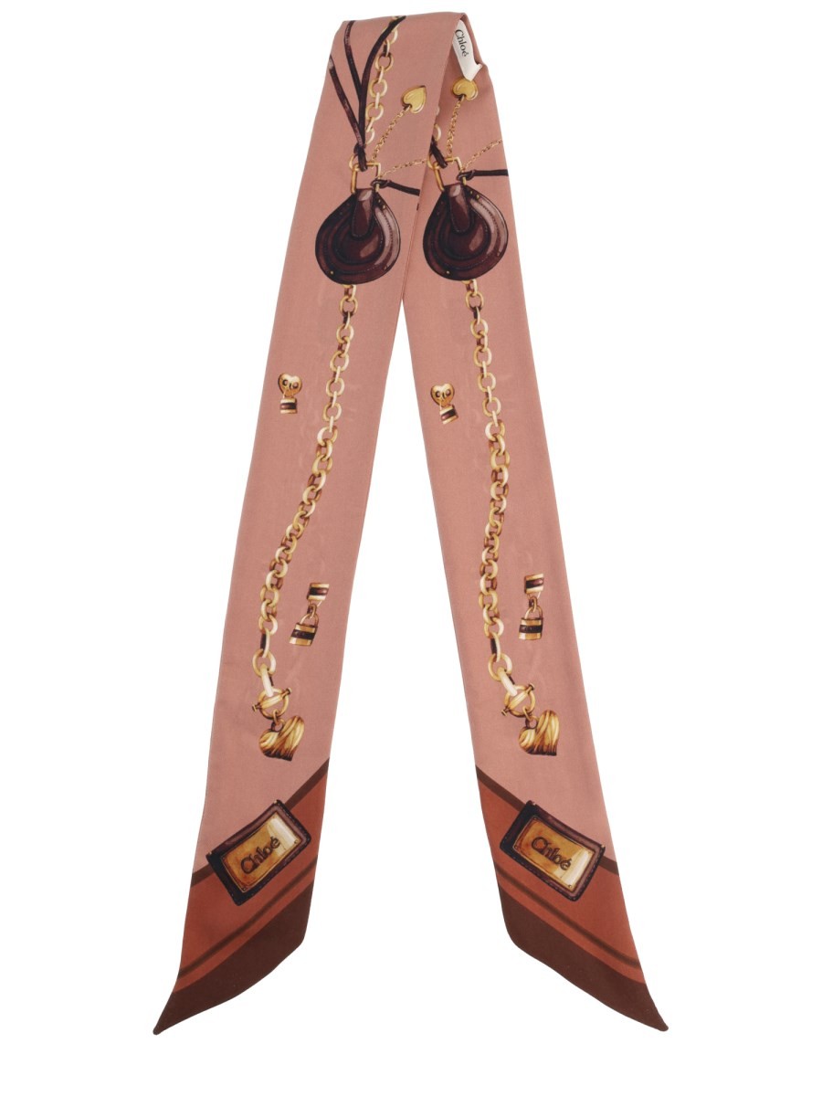 CHLOÉ - Woman - Beige - Scarf