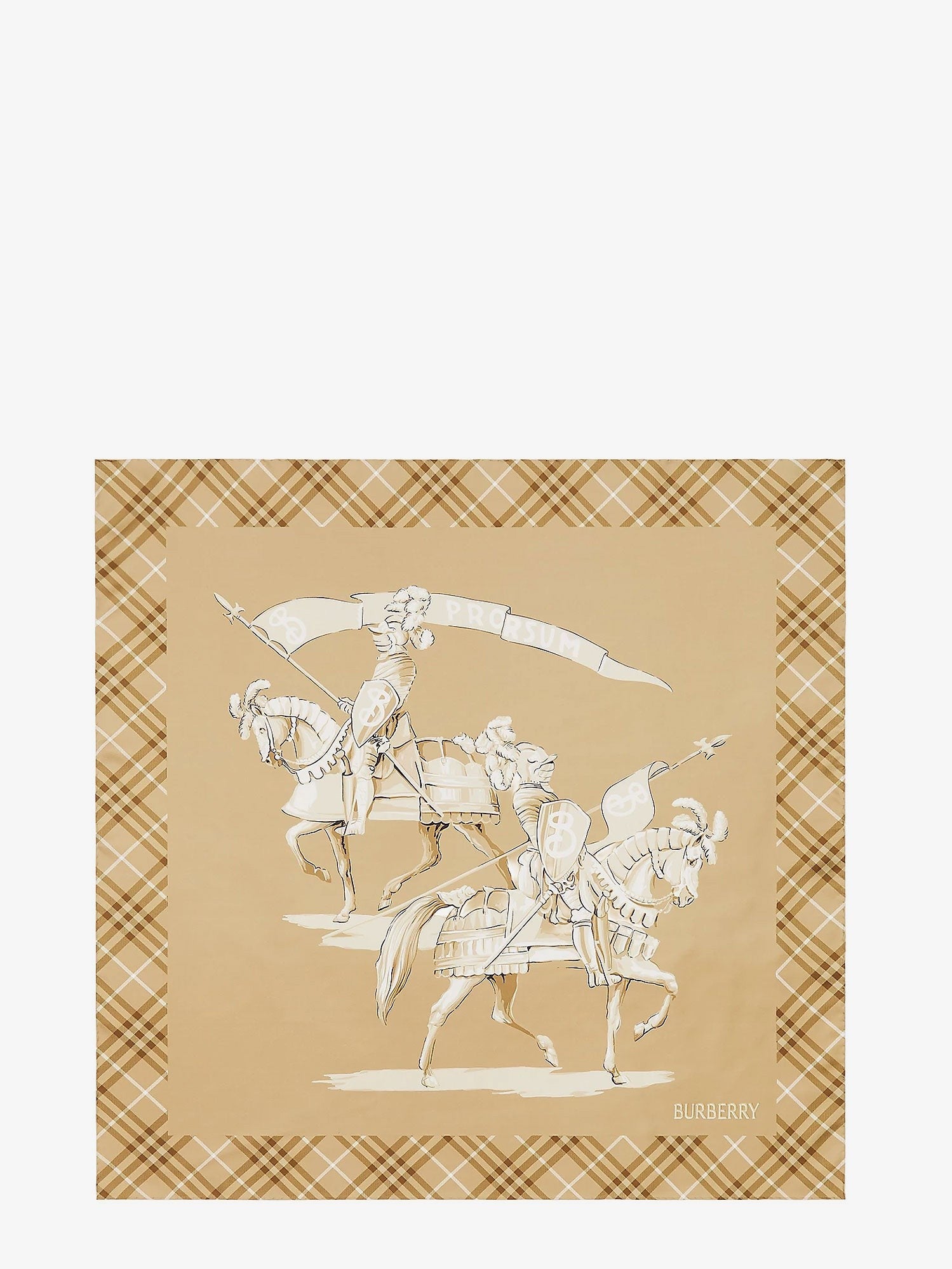 Burberry - Woman - Beige - Scarf