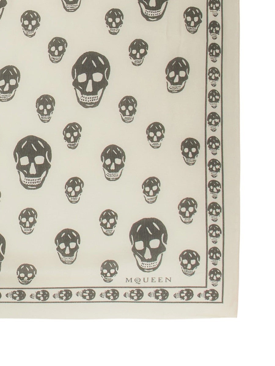 Alexander Mcqueen - Man - Beige - Scarf