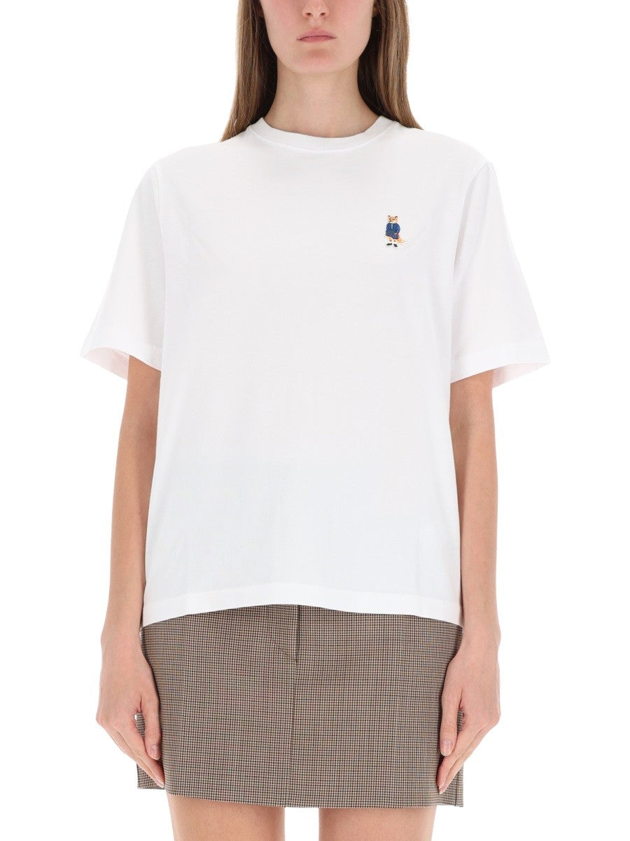 Maison Kitsune - Woman - White - T-shirt
