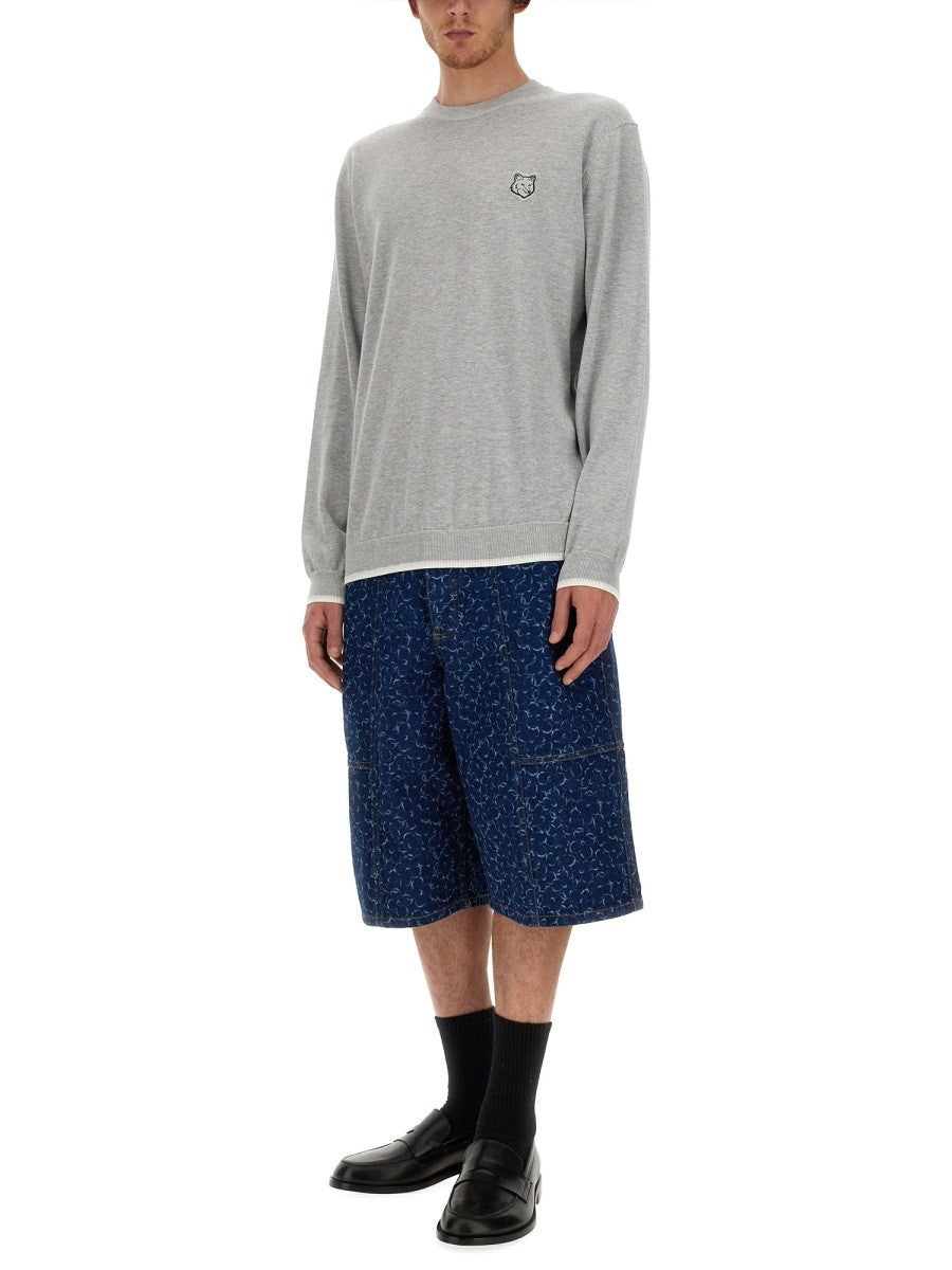 Maison Kitsune - Man - Grey - Sweater