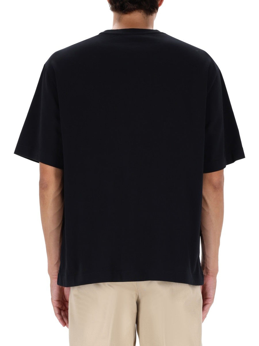Maison Kitsune - Man - Black - T-shirt
